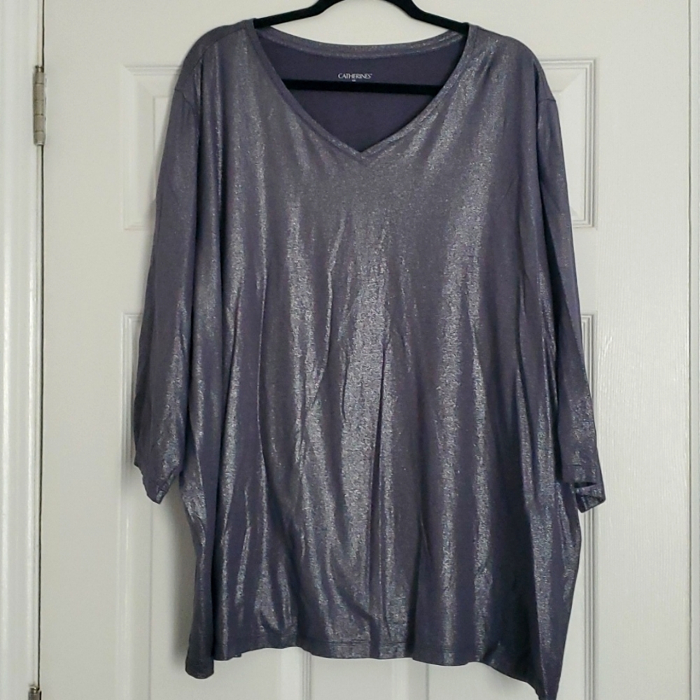 Catherines knit sparkle top